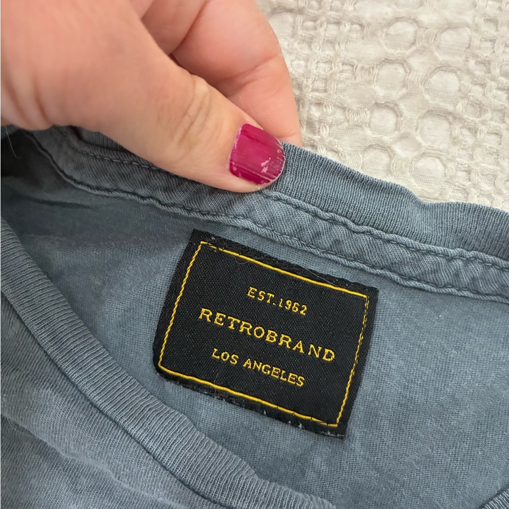 Retrobrand (Anthropologie) Grey New York City Graphic Tee - Picture 3 of 4
